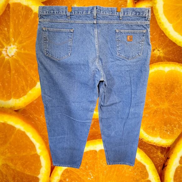 Carhartt Blue Straight Leg Jeans Size 50 x 32 - Picture 5 of 5